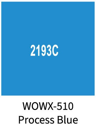 QCM WOWX-510 Process Blue Plastisol Ink