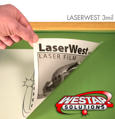LaserWest Film .004 mil